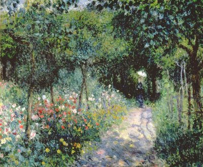 Femmes dans un jardin, 1873 - Pierre Auguste Renoir